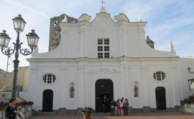 ANACAPRI KIRCHE HEILIGE SOFIA