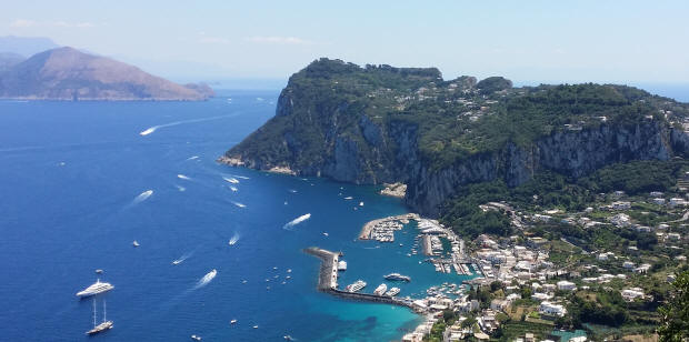 Capri Hafen Anreise